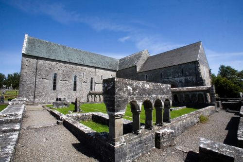 Ballintubber Abbey near Castlebar Co Mayo